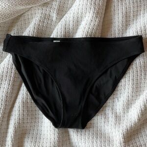 nwt black ribbed aerie Swim Bottom